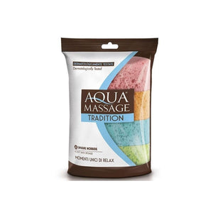 اسفنجة حمام اكوا AQUA MASSAGE Spugna Bagno Fantasy Body Care Multicolor