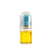 (علبة مزيتة صغيرة مع فرشاة سيلكونية ( 150 مل Small Oil Can with Silicone Brush (150 ml .)