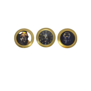 Wall watch with paintings