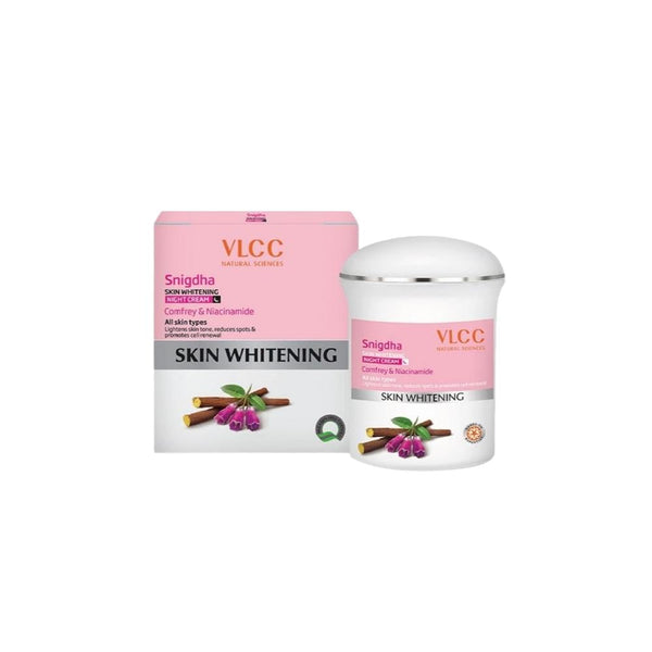كريم التبيض الليلي في ال سي سي VLCC SNIGDHA SKIN WHITENING NIGHT CREAM