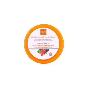 كريم مرطب بخلاصة التوت الاحمر والباشن فروت في ال سي سي VLCC Red Bearberry Passion Fruit All Purpose Moisturizing Cream