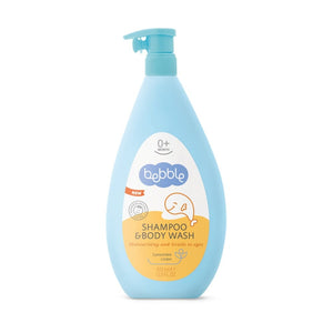 Bebble Shampoo & Body Wash.