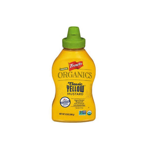 خردل اصفر اورجانك خالي من الكلوتين فرنسي frenchs organic classic yellow mustard gluten free