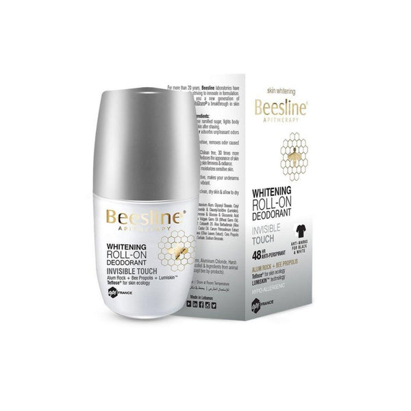 بيزلين رول مزيل الرائحة لتفتيح البشرة وتاخير نمو الشعر Beesline  Whitening ROll-Hair Delaying Deo