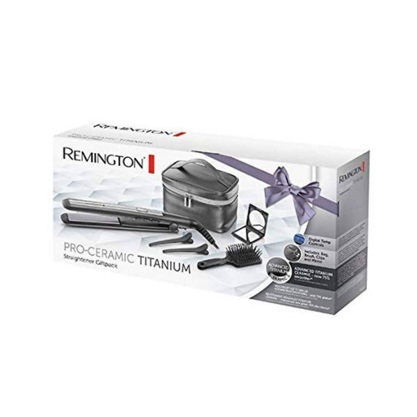 اداة تمليس الشعر سيراميك مع حقيبة هدية ريمنجتون REMINGTON S 5506 GP