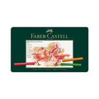 الوان الباستيل طباشير من بوليكروموس علبة 60 فايبر كاسيل FABER CASTELL Polychromos Artists Pastel Crayons Tin of 60
