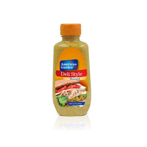 خردل دلي ستايل خالي من الكلوتين امربكان جاردن american garden deli style mustard