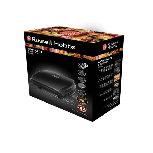 راسل هوبز كابسة صاج وصانعة ساندويشات Russell Hobbs RH23410 Compact Grill