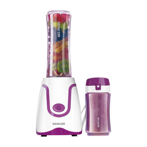 خلاط بنفسجي سعة 0.6 لتر 500 واط مع قدح 300 مل سنكور Sencor 0.6L 500W Purple Blender with 300ml Beaker SBL 2215VT