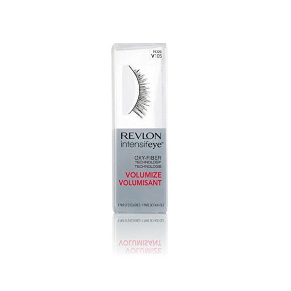 ريفلون انتينسيفاي فولوميز رموش Revlon Intensifeye Volumize Eyelashes, 91220/V105, 1 pr