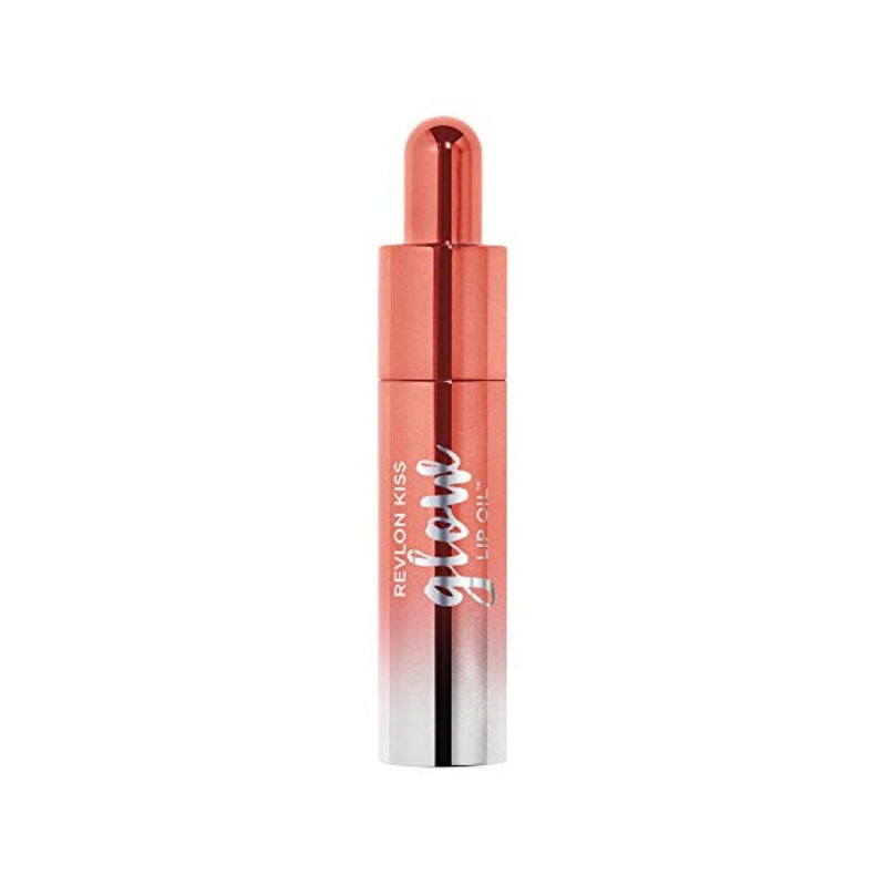 زيت الشفاه ريفلون كيس جلو Revlon Kiss Glow Lip Oil, Bouncy Beige, 7.1g