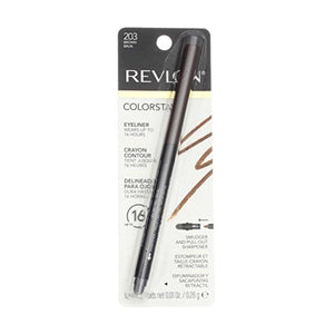 ريفلون قلم تحديد العيون كولورستاي بني [203] 0.01 أوقية (عبوة من 4 قطع) WLM .Revlon ColorStay Eyeliner Pencil Brown [203] 0.01 oz (Pack of 4) WLM