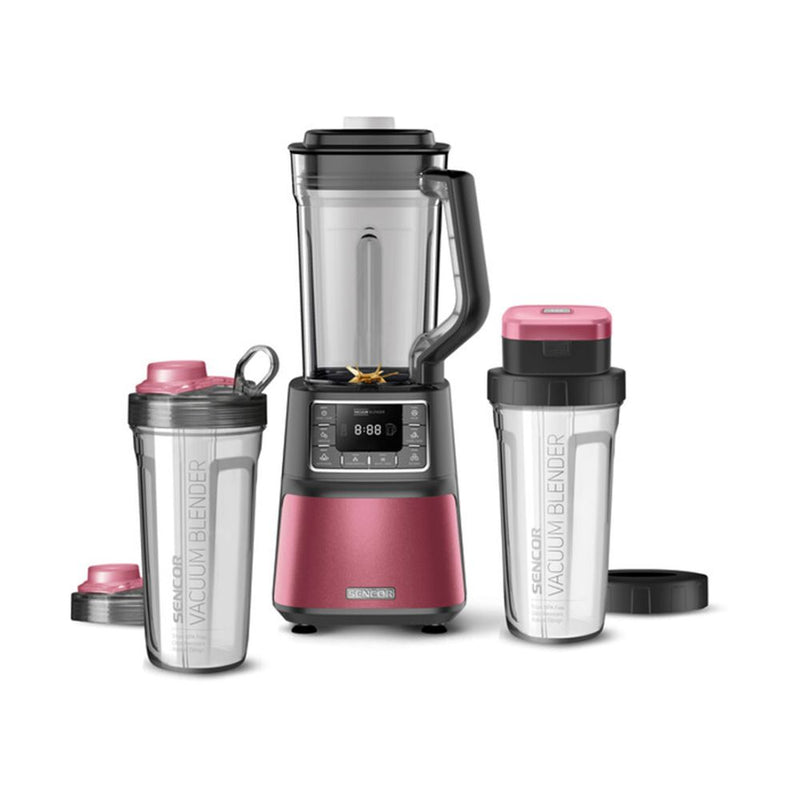 خلاط سحب وردي 1.5 لتر 1500 واط سنكور Sencor 1.5L 1500W Pink Pull-Out Blender SBU 7874RD