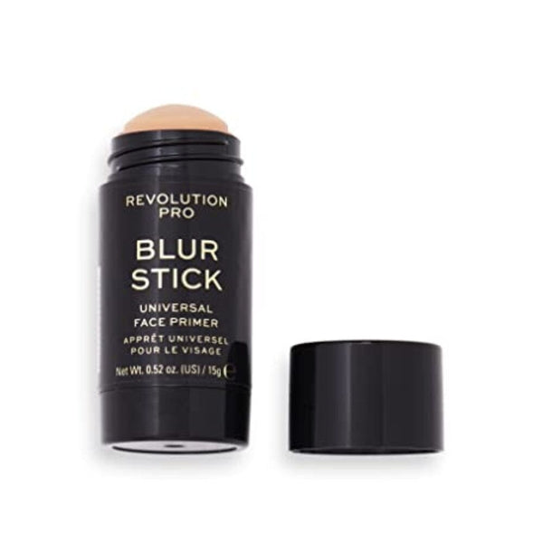 ريفوليوشن برو بلور ستيك برايمر لمكياج الوجه لتقليل المسام Revolution Pro Blur Stick, Primer for Face Makeup, Pore Minimizer, Matte Finish, Leaves Skin Looking Flawless, Suitable for All Skin Tones, 15g