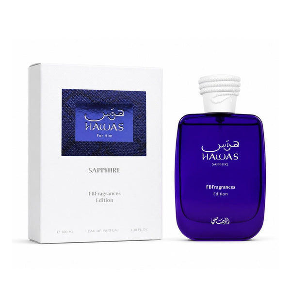 عطر رصاصي هوس سفاير للجنسين Rasasi Hawas Sapphire