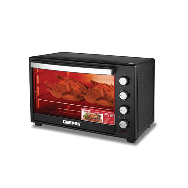 فرن كهربائي مع شواية دوارة وحمل حراري ELECTRIC OVEN WITH ROTISSERIE & CONVECTION