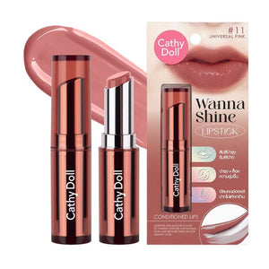 احمر شفاه مرطب كاثي دول|Cathy Doll Wanna Shine Lipstick