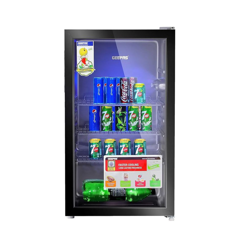 ثلاجة عرض جيباس Showcase Chiller Geepas