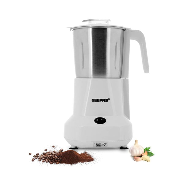 محضر طعام جيباس - مطحنة كهربائية رطبة وجافة بقوة 450 واط Geepas Food Processor - 450W Electric Wet & Dry Grinder