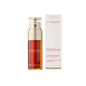 سيروم مقاومة علامات الشيخوخة المزدوج من كلارينس Clarins Double Serum (Hydric + Lipidic System) Complete Age Control Concentrate