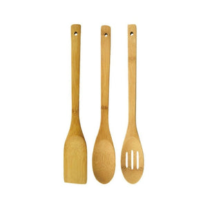 سيت ملاعق خشبية للطبخ رويال فورد Royalford Bamboo Kitchen Tools Set