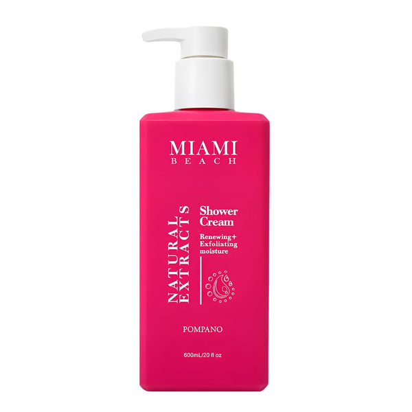 كريم استحمام ميامي بيتش بخلاصات طبيعية 600 مل | Miami Beach Natural Extracts Shower Cream 600ml
