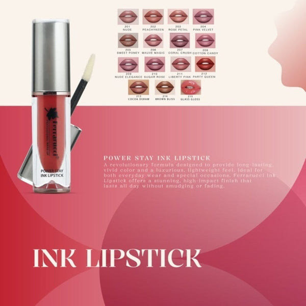 Ferrarucci Power Stay Ink Lipstick