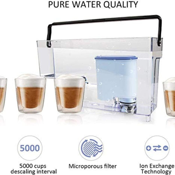فلتر قهوة Ouxunus Coffee Filter Compatible with Philips AquaClean, Ouxunus Activated Carbon Softener Water Filter Limescale Prevention Filter Compatible with Philips CA6903 / 10/00 / 01/22 / 47 (Pack of 2)