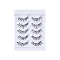 رموش متعددة رقم 11 KISS So Wispy False Eyelashes Multipack #11, Full Bouncy Volume & Curl, Signature Wispy Effect, Quality Synthetic, Crisscross Pattern, Cruelty Free, Reusable and contact lens friendly, 5 Pairs