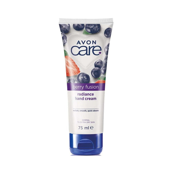 كريم اليدين ينعم ويرطب ويغذي بالتوت البري افون Avon Care Berry Fusion Radiance Hand Cream