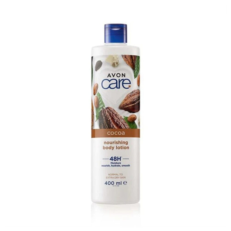 لوشن يغذي وينعم ويرطب بشرة الجسم بخلاصة الكاكاو افون Avon Cocoa Butter Nourishing Body Lotion