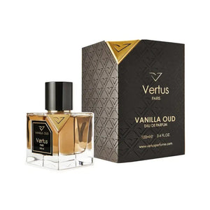 Vertus Paris Vanilla Oud perfume for unisex