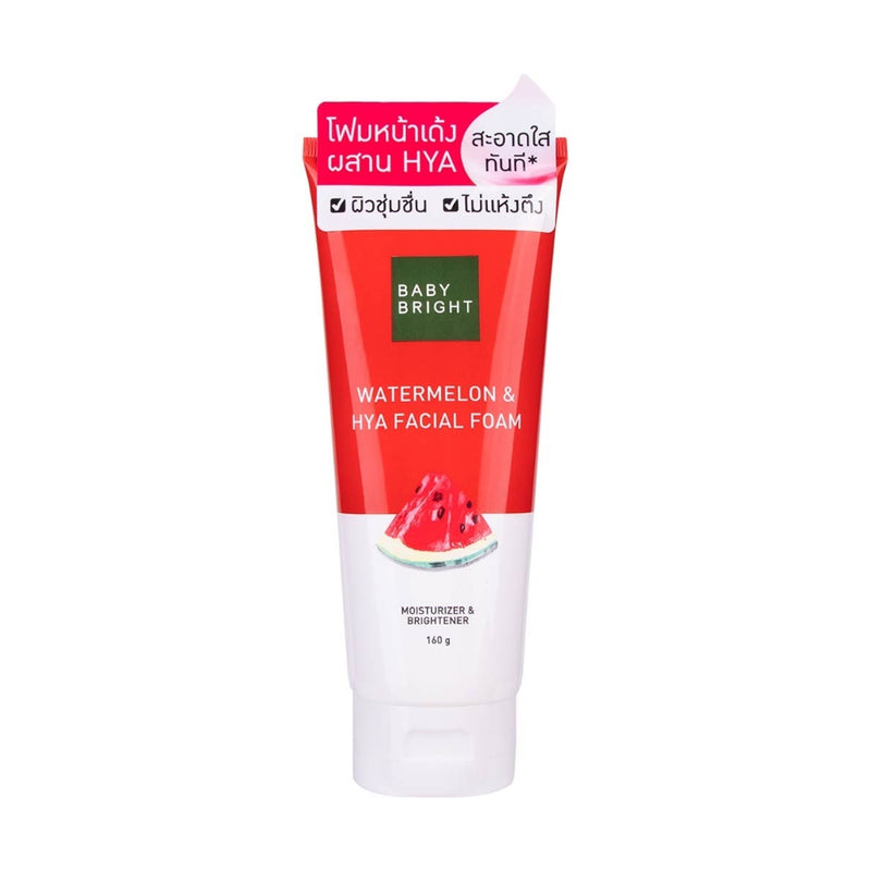 غسول الوجه الرغوي بيبي برايت Baby Bright Watermelon & Hya Facial Foam