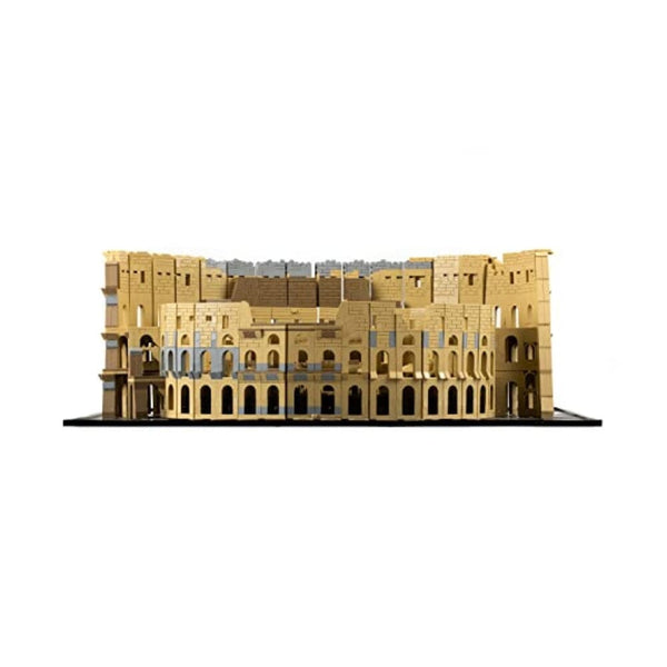 مجموعة مكعبات بناء الكولوسيوم الروماني Block Builder Roman Colosseum Building Block Set (6466pcs). Architecture Model Building Blocks for Kids and Adults