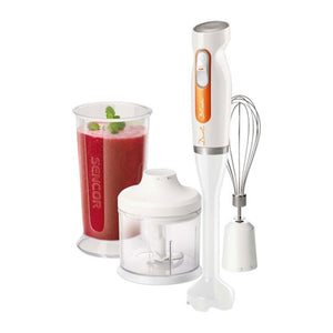 خلاط يدوي 2 سرعة مع محضرة طعام سنكور Sencor 2-Speed Hand Blender with Food Processor SHB 4260WH-EUE3