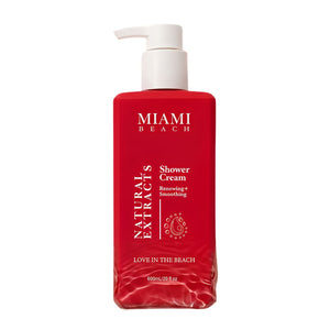 كريم استحمام ميامي بيتش بخلاصات طبيعية 600 مل | Miami Beach Natural Extracts Shower Cream 600ml