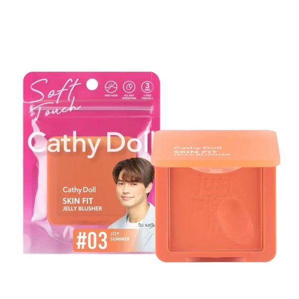 أحمر خدود جيللي سكين فيت كاثي دول|Cathy Doll Skin Fit Jelly Blusher 6G