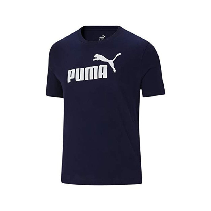 تيشيرت بوما PUMA mens Essentials Orisdi Tal – Peacoat, Logo XX-Large Tee Shirt