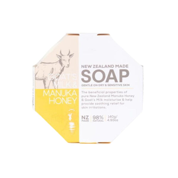 صابون حليب ماعز وعسل مانوكا وايلد فيرنز Wild Ferns Goat’s Milk & Manuka Honey Soap