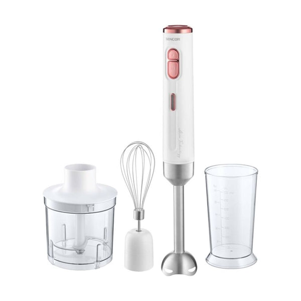 خلاط يدوي شحن 3×1 سنكور Sencor 3-in-1 Rechargeable Hand Blender SHB 9000WH