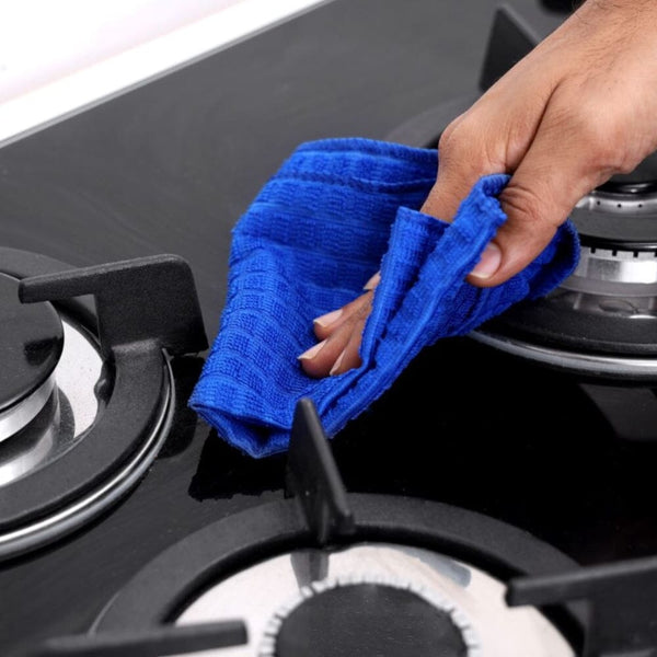 سيت منشفة تنظيف ديلكاسا Delcasa Kitchen Towel, Multi-Colour, 30 x 30 cm, DC1240