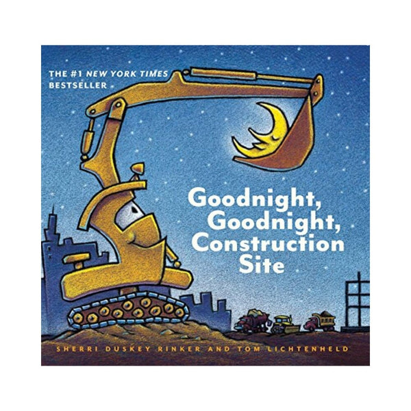 ليلة سعيدة Goodnight, Goodnight Construction Site (Board Book for Toddlers, Children's Board Book)