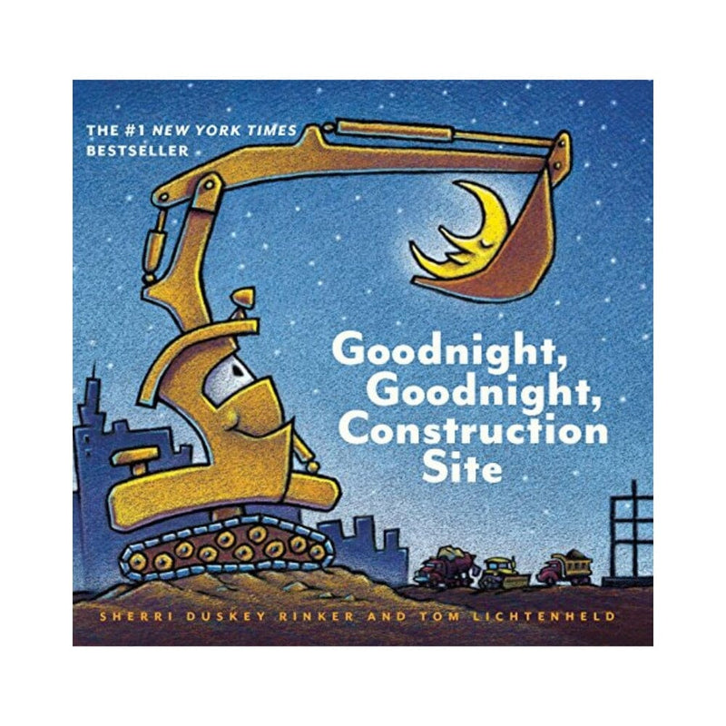 ليلة سعيدة Goodnight, Goodnight Construction Site (Board Book for Toddlers, Children's Board Book)