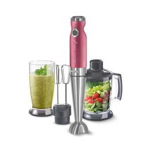 خلاط يدوي أحمر 4 في 1 سنكور Sencor 4-in-1 Red Hand Blender SHB 5604RD-EUE3