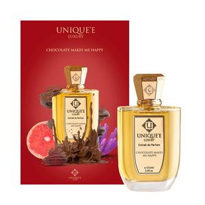 عطر شوكليت ميكس مي هابي يونيك لكجري للجنسين Chocolate Makes Me Happy Unique'E Luxury