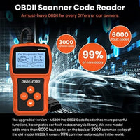 أداة فحص تشخيص السيارات لفحص المحرك Acum MS309 Pro Auto OBD2 Scanner, Live Data & Battery Tester OBDII Engine Fault Code Reader Automotive Diagnostic Scan Tool to Check Engine & Fix All 1996 and Newer Cars & Trucks - Upgrade Version