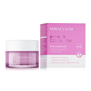 كريم ميراكولوم كولاجين الليلي المضاد للتجاعيد - قناع Miraculum Collagen pro-age Anti-Wrinkle Night Cream - Mask
