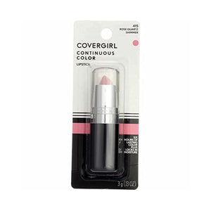 أحمر شفاه ملون مستمر من كوفر جيرل CoverGirl Continuous Color Lipstick, Rose Quartz [415], 0.13 oz (Pack of 4)