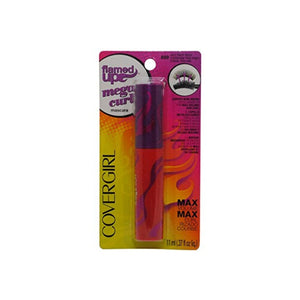 ماسكارا كوفر جيرل فليمد أب ميجا كيرل CoverGirl Flamed Up Mega Curl Mascara, Very Black Blaze 800 - Pack of 3