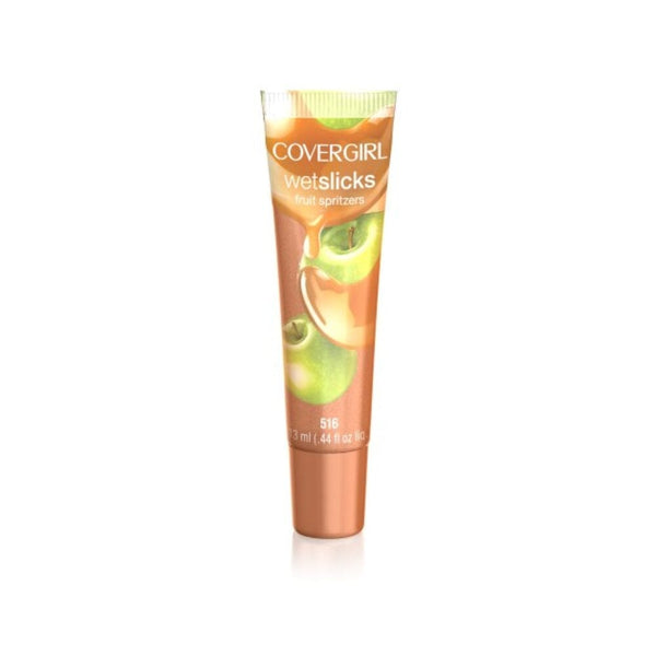 ملمع شفاه سبريتزرز CoverGirl Wetslicks Fruit Spritzers Lip Gloss, Caramel Apple Splash, .44 fl oz